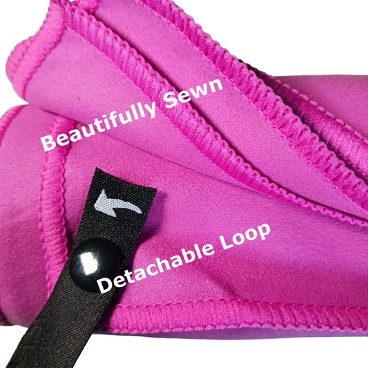 Sport + Travel Microfibre Towels – Antimicrobial | Quick-Dry | Mesh Carry Case