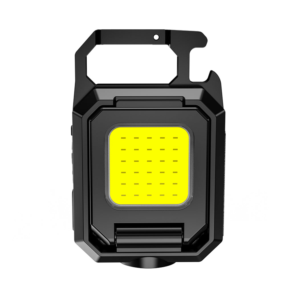 3 in 1 COB Double Keyring Light – Rechargeable LED Torch & Portable Gadget
