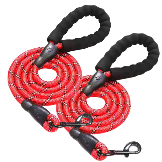 Red Climbing Rope Dog Leads