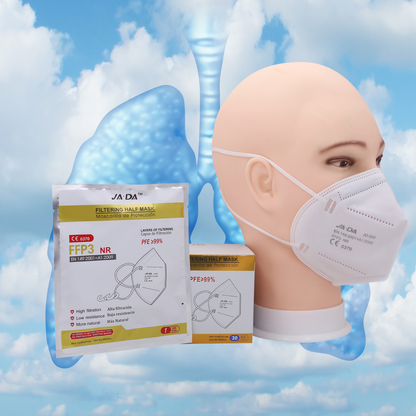 FFP3 Dust Masks Pack of 20 – Individually Wrapped Disposable Respirators | 7-Layer Protection
